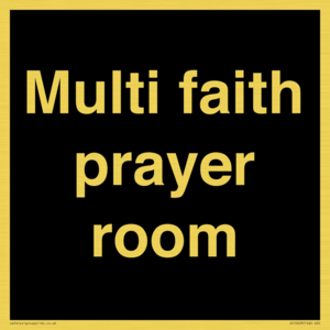 Multi faith prayer room